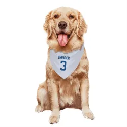 Indianapolis Colts Spencer Shrader White Pet Bandana for Dog & Cat