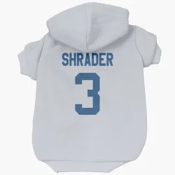 Indianapolis Colts Spencer Shrader White Pet Hoodie for Dog & Cat