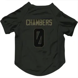 Indianapolis Colts Tahj Chambers Black Service Pet Jersey for Dog & Cat
