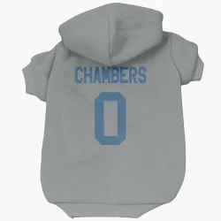 Indianapolis Colts Tahj Chambers Gray Pet Hoodie for Dog & Cat