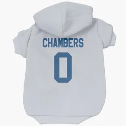 Indianapolis Colts Tahj Chambers White Pet Hoodie for Dog & Cat
