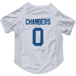 Indianapolis Colts Tahj Chambers White Pet Jersey for Dog & Cat
