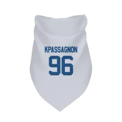 Indianapolis Colts Tanoh Kpassagnon White Pet Bandana for Dog & Cat