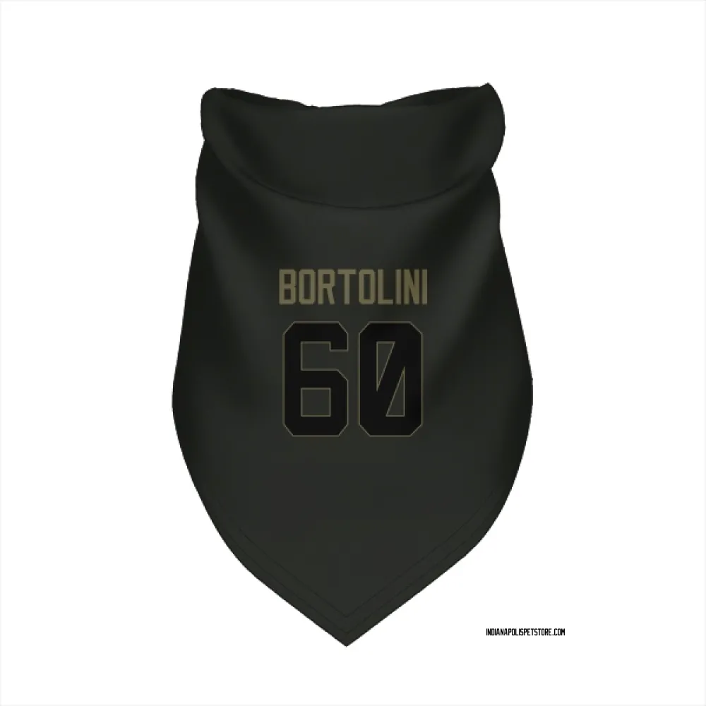 Indianapolis Colts Tanor Bortolini Black Service Pet Bandana for Dog & Cat