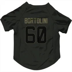 Indianapolis Colts Tanor Bortolini Black Service Pet Jersey for Dog & Cat