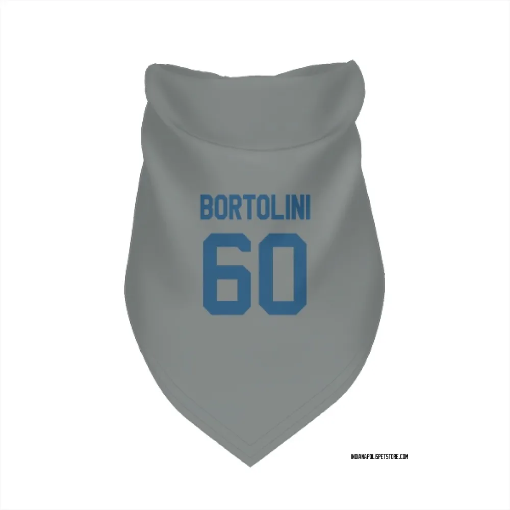Indianapolis Colts Tanor Bortolini Gray Pet Bandana for Dog & Cat