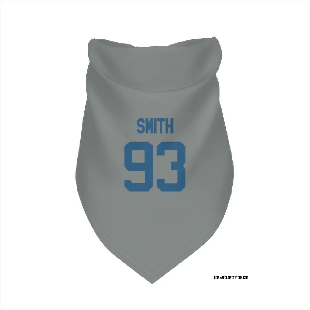 Indianapolis Colts Tim Smith Gray Pet Bandana for Dog & Cat
