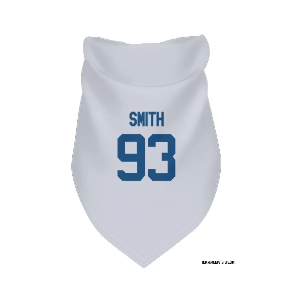 Indianapolis Colts Tim Smith White Pet Bandana for Dog & Cat