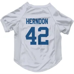 Indianapolis Colts Tre Herndon White Pet Jersey for Dog & Cat