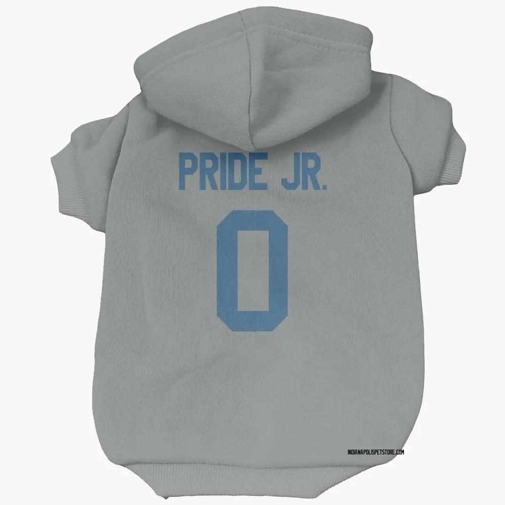 Indianapolis Colts Troy Pride Jr. Gray Pet Hoodie for Dog & Cat