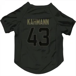 Indianapolis Colts Tyler Kahmann Black Service Pet Jersey for Dog & Cat