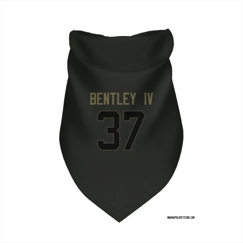 Indianapolis Colts Ulysses Bentley IV Black Service Pet Bandana for Dog & Cat