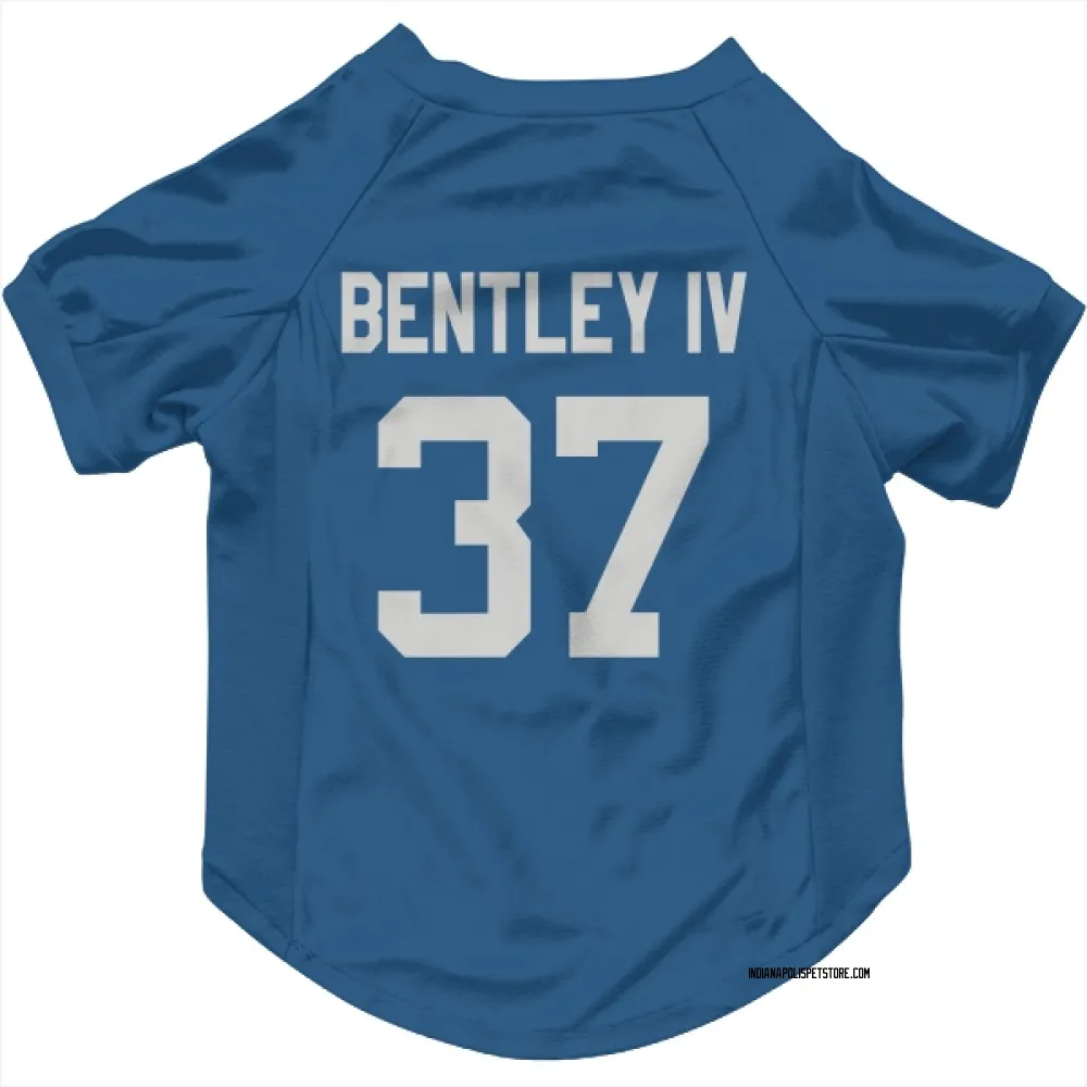 Indianapolis Colts Ulysses Bentley IV Royal Pet Jersey for Dog & Cat