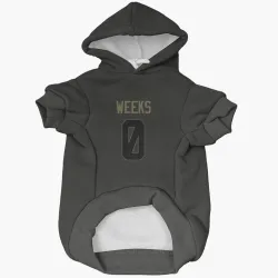 Indianapolis Colts West Weeks Black Service Pet Hoodie for Dog & Cat