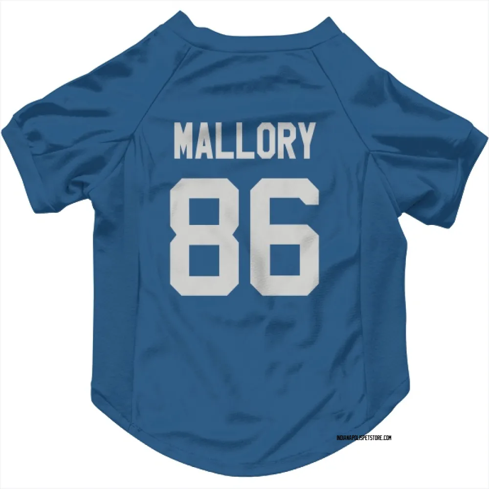 Indianapolis Colts Will Mallory Royal Pet Jersey for Dog & Cat