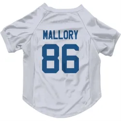Indianapolis Colts Will Mallory White Pet Jersey for Dog & Cat