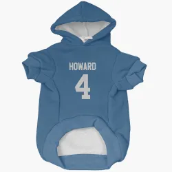 Indianapolis Colts Xavien Howard Royal Pet Hoodie for Dog & Cat